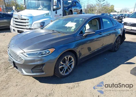 2019 Ford Fusion Sel from USA, damaged, VIN 3FA6P0CD6KR285249